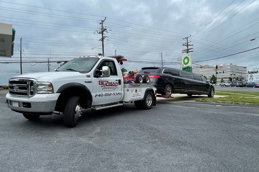 Light Duty Towing in Chevy Chase Maryland